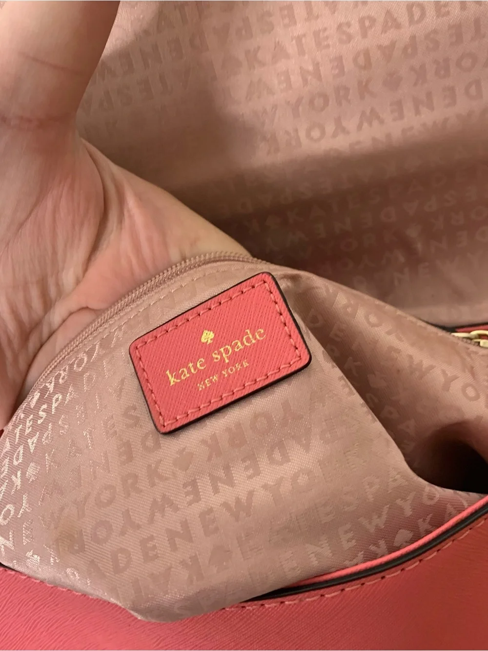 Kate Spade Pink Crossbody Shoulder Bag